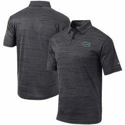 Buy 🎉 Unbranded Men's Columbia Golf Charcoal Florida Gators Omni-Wick Set Polo ❤️