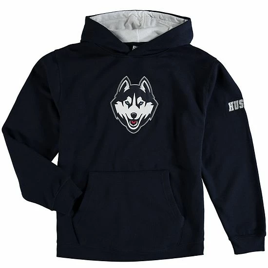 Outlet ๐ Unbranded Youth Stadium Athletic Navy UConn Huskies Big Logo Pullover Hoodie โค๏ธ - Image 2