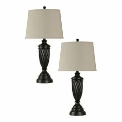 Cheap 🤩 Unbranded 2-piece Bronze Table Lamp Set 😍