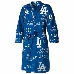 Buy 🔔 Unbranded Men's Concepts Sport Royal Los Angeles Dodgers Windfall Microfleece Allover Robe 👍