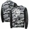 Best Sale 💯 Unbranded Men's FOCO Black Chicago Bears Camo Long Sleeve T-Shirt 💯