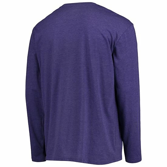 New ๐งจ Unbranded Men's Concepts Sport Black/Purple Sacramento Kings Long Sleeve T-Shirt & Pants Sleep Set โจ - Image 4