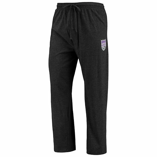 New ๐งจ Unbranded Men's Concepts Sport Black/Purple Sacramento Kings Long Sleeve T-Shirt & Pants Sleep Set โจ - Image 5