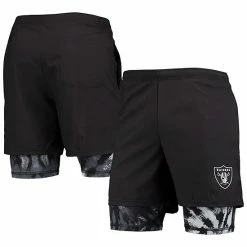 Outlet 💯 Unbranded Men's FOCO Black Las Vegas Raiders Running Shorts ⌛