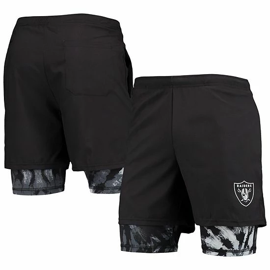 Outlet ๐ฏ Unbranded Men's FOCO Black Las Vegas Raiders Running Shorts โ