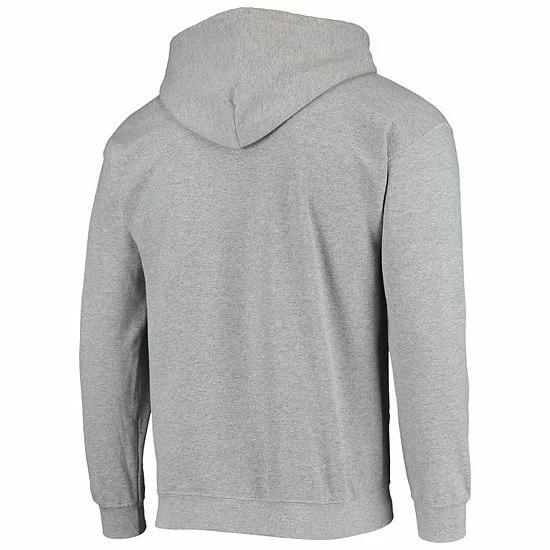 Hot Sale ✨ Unbranded 👩 Women's Junk Food Heathered Gray Green Bay Packers Fleece Full-Zip Hoodie 🔥 - Image 4