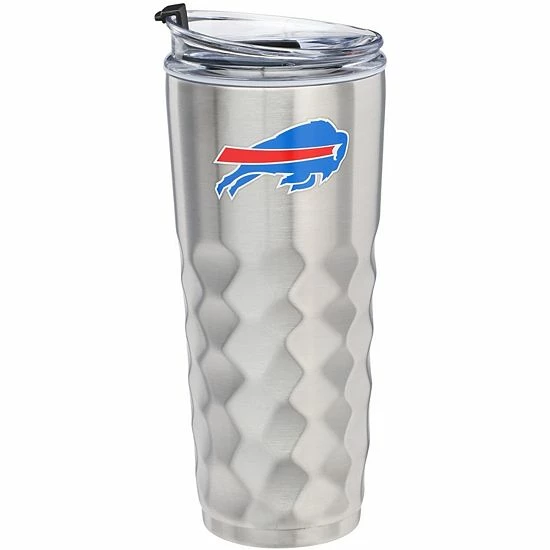 Outlet ๐ Unbranded Buffalo Bills 32oz. Stainless Steel Diamond Tumbler ๐