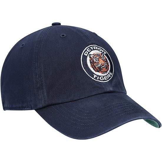 Wholesale 🎉 Unbranded Men's '47 Navy Detroit Tigers Cooperstown Collection Franchise Logo Fitted Hat 🎁 - Image 4