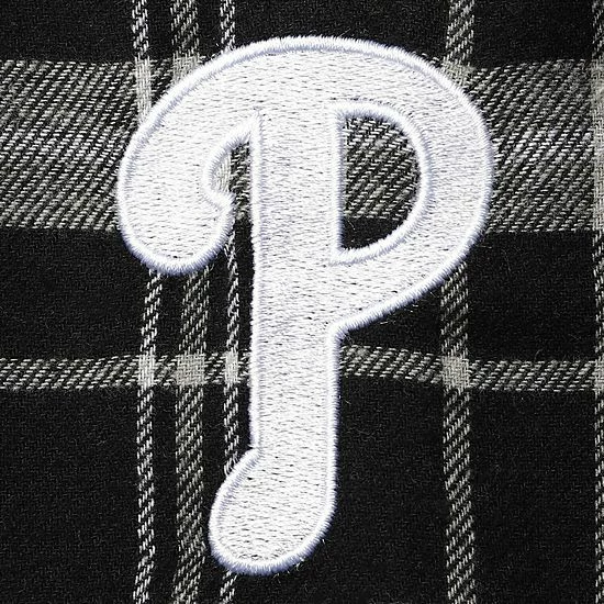 Wholesale 🛒 Unbranded Men's Concepts Sport Black/Gray Philadelphia Phillies Big & Tall Team Flannel Pants 😍 - Image 3