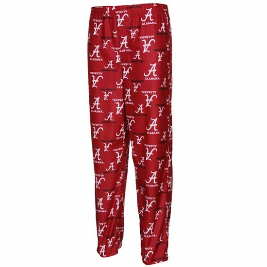 Best deal ๐ฅ Unbranded Alabama Crimson Tide Youth Crimson Team Logo Flannel Pajama Pants ๐