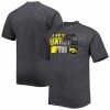 Best deal 🔥 Unbranded Men's Charcoal Iowa Hawkeyes Big & Tall Raglan T-Shirt 🧨