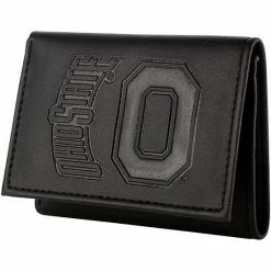 Deals 🛒 Unbranded Men's Black Ohio State Buckeyes Hybrid Tri-Fold Wallet ✨