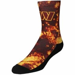 Flash Sale 🧨 Unbranded Rock Em 🧦 Socks Washington Commanders Team Tie-Dye Crew 🧦 Socks ✨
