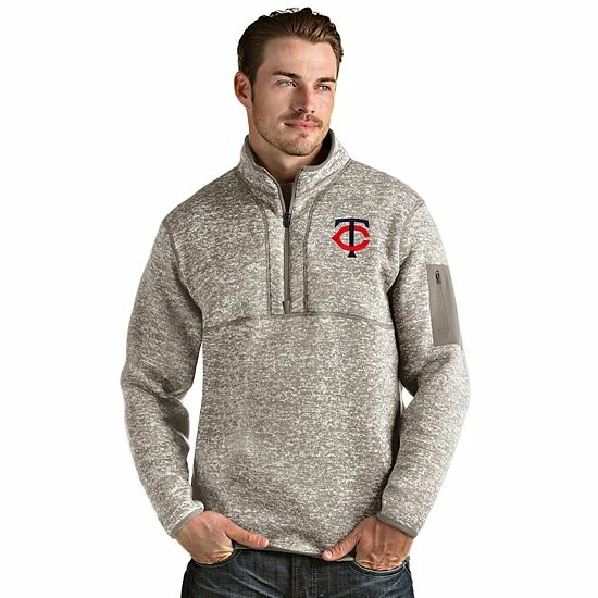 Hot Sale ๐งจ Unbranded Men's Minnesota Twins 1/4 Zip Pullover Sweater ๐ฅฐ