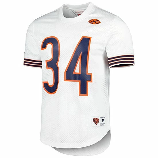Coupon ๐ Unbranded Men's Mitchell & Ness Walter Payton White Chicago Bears Retired Player Name & Number Mesh Top โญ - Image 3