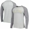 Budget 😀 Unbranded Men's Concepts Sport Heather Gray Los Angeles Chargers Ledger Raglan Long Sleeve Henley T-Shirt 🔥