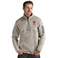 Best reviews of ✔️ Unbranded Men's Philadelphia Phillies 1/4 Zip Pullover Sweater 🛒