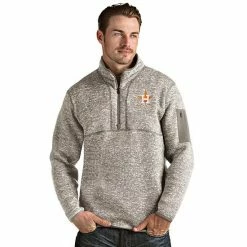 Budget 💯 Unbranded Men's Antigua Houston Astros Pullover Ast Beige 🔔
