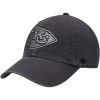 Wholesale 🌟 Unbranded Men's '47 Charcoal Kansas City Chiefs Clean Up Tonal Adjustable Hat ✨