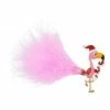 Deals ✨ Unbranded Gold-Tone Flamingo Pin With 🍬 Candy Cane 🧨