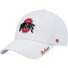 Outlet ⌛ Unbranded 👩 Women's '47 White Ohio State Buckeyes Miata Clean Up Adjustable Hat 🛒
