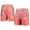 Best Sale ⭐ Unbranded Men's Wes & Willy Cardinal Iowa State Cyclones Vintage Floral Swim Trunks 🛒