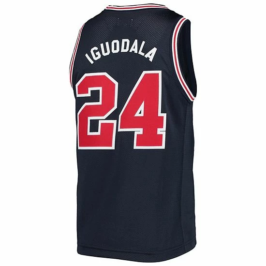 Promo โจ Unbranded Men's Original Retro Brand Andre Iguodala Navy Arizona Wildcats Alumni Commemorative Classic ๐ Basketball Jersey โญ - Image 4