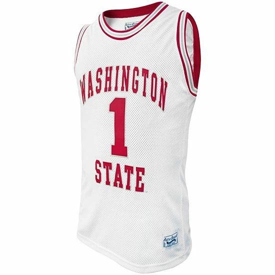 Best Pirce ๐งจ Unbranded Men's Original Retro Brand Klay Thompson White Washington State Cougars Alumni ๐ Basketball Jersey ๐ - Image 3