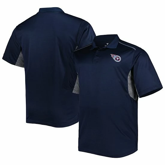 Buy โจ Unbranded Men's Navy Tennessee Titans Big & Tall Team Color Polo ๐