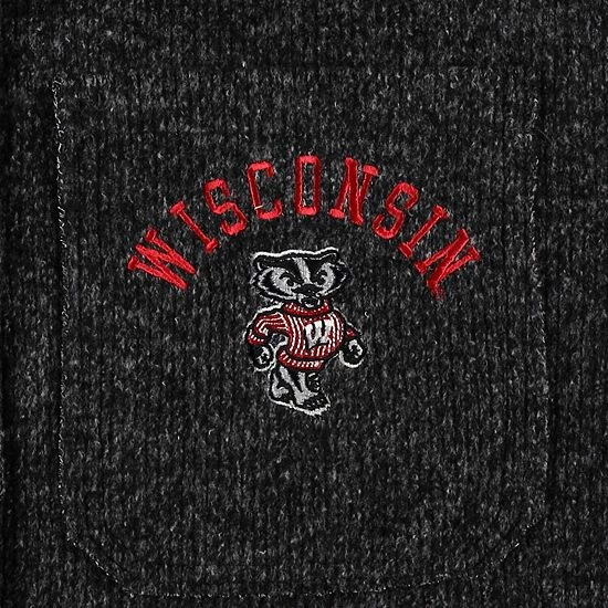 Best deal 🎉 Unbranded 👩 Women's Gameday Couture Black Wisconsin Badgers Switch It Up Tri-Blend Button-Up Shacket 💯 - Image 5