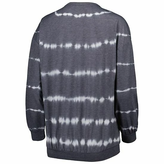 New 😉 Unbranded 👩 Women's Gameday Couture Gray South Carolina Gamecocks All About Stripes Tri-Blend Long Sleeve T-Shirt & Shorts Set 👍 - Image 4