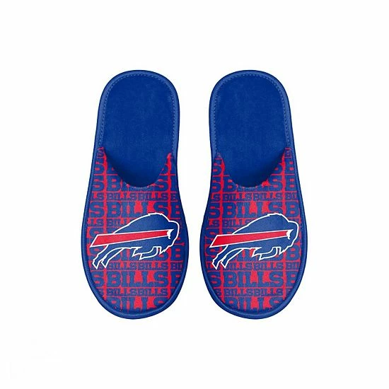 Hot Sale 🎉 Unbranded Youth FOCO Buffalo Bills Scuff Wordmark Slide Slippers 🎉 - Image 2