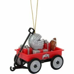 Deals 💯 Unbranded Ohio State Buckeyes Team Wagon Ornament 🛒