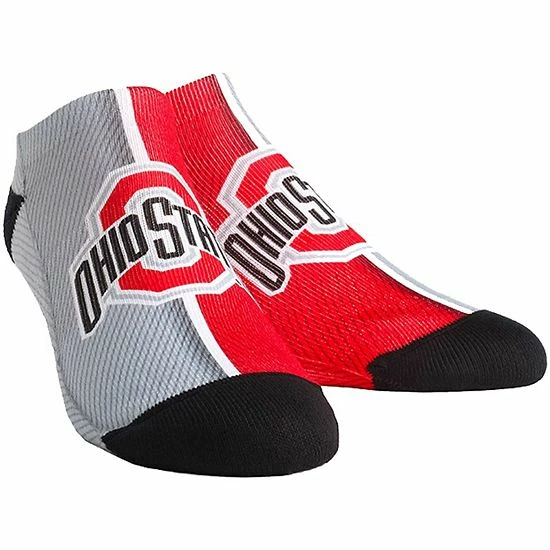Flash Sale ๐คฉ Unbranded ๐ฉ Women's Ohio State Buckeyes Campus Stripe Ankle ๐งฆ Socks โ๏ธ