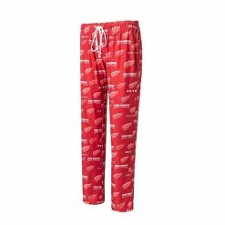 Hot Sale 💯 Unbranded 👩 Women's Concepts Sport Red Detroit Red Wings Breakthrough Allover Logo Sleep Pants ✔️