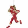 Cheap 😀 Unbranded Hallmark Travis Kelce Kansas City Chiefs Figural Player Ornament 🥰