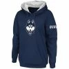 Cheapest ✔️ Unbranded 👩 Women's Stadium Athletic Navy UConn Huskies Big Logo Pullover Hoodie 👍