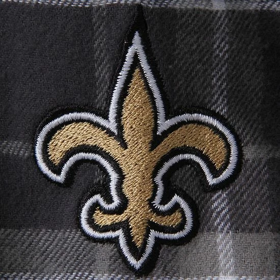 Deals ๐ Unbranded Men's Concepts Sport Charcoal New Orleans Saints Ultimate Plaid Flannel Pajama Pants ๐ - Image 3