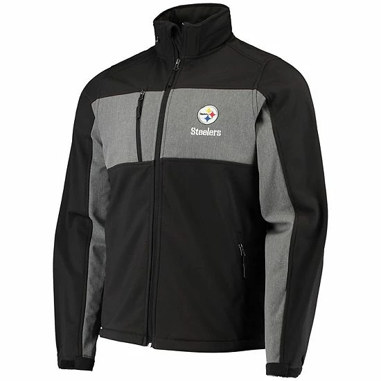 Discount 🧨 Unbranded Men's Dunbrooke Black Pittsburgh Steelers Circle Zephyr Softshell Full-Zip Jacket ❤️ - Image 3