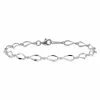 Cheapest ⌛ Unbranded 14k White Gold Polished Fancy Link Bracelet 😍