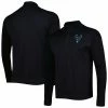 Buy 😉 Unbranded Men's Levelwear Black Milwaukee Bucks Nano Engineered Knit Fabric Quarter-Zip Jacket ✔️