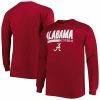 Outlet 👍 Unbranded Men's Crimson Alabama Crimson Tide Big & Tall Two-Hit Raglan Long Sleeve T-Shirt 🛒
