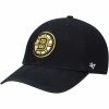 Deals 🧨 Unbranded Men's '47 Black Boston Bruins Logo Franchise Fitted Hat 🎁