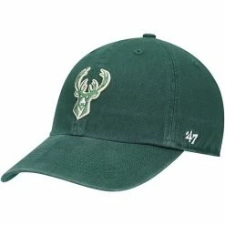Best reviews of 😉 Unbranded Men's '47 Hunter Green Milwaukee Bucks Team Franchise Fitted Hat ❤️