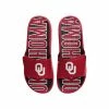 Budget 🔔 Unbranded Men's FOCO Oklahoma Sooners Logo Gel Slide 🩴 Sandals 😉