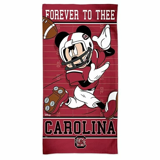 Wholesale ❤️ Unbranded WinCraft South Carolina Gamecocks 30 '' X 60 '' Team Disney Spectra Beach Towel 🤩
