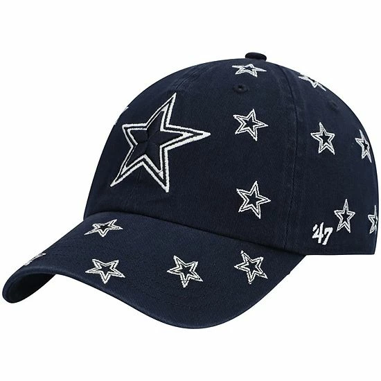 Top 10 ❤️ Unbranded 👩 Women's '47 Navy Dallas Cowboys Confetti Clean Up Adjustable Hat 🎉
