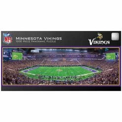 Best Pirce 💯 Unbranded Minnesota Vikings Stadium Panoramic 1000-Piece Puzzle 😉