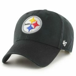 Flash Sale 😍 Unbranded Men's '47 Black Pittsburgh Steelers Legend MVP Adjustable Hat 🌟