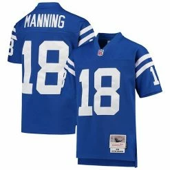 Brand new 🎁 Unbranded Youth Mitchell & Ness Peyton Manning Royal Indianapolis Colts 1998 Legacy Retired Player Jersey ⭐